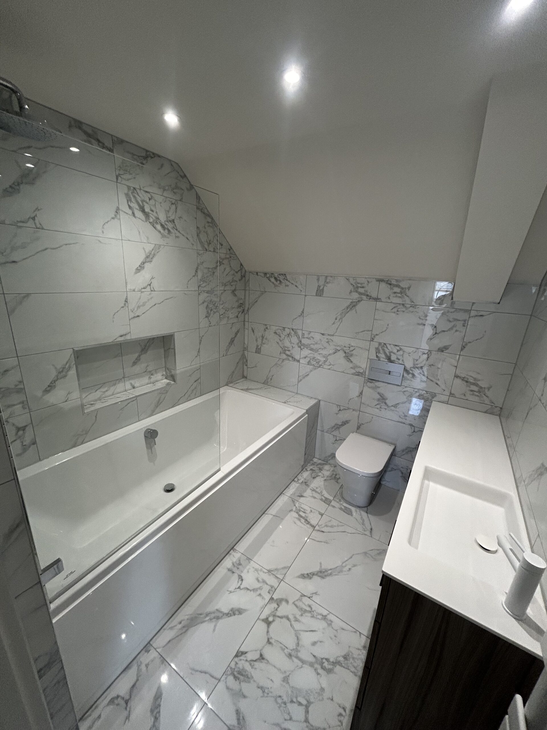 Bathroom install by Portsmouth Plumbers